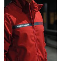Softshell bezpieczeństwo pożarowe safetek - czerwony - gk 2xl