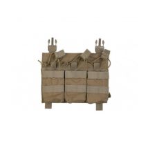 Panneau Force Avec Triple Porte-chargeur Ak/36 - Coyote - Delta Tactics - Vet Sécurité