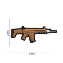 Patch 3d Pvc Scar - 101 Inc - Vet Sécurité