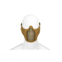 Demi-masque Facial En Acier Tan - Invader Gear - Vet Sécurité