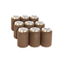 Pack De 3 Lots De 3 Porte-batterie Coyote - Invader Gear - Vet Sécurité