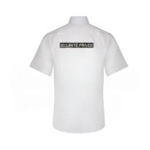 Chemisette Sécurité Privée Blanc - Vvs - Taille 3xl - Vet Sécurité