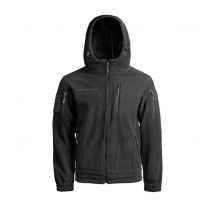 Blouson Polaire Gen Ii. Avec Capuche Noir - Miltec - Taille M - Vet Sécurité