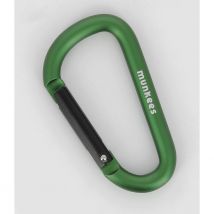 Mousqueton En Forme De D (8 X 80 Mm) Vert - Munkees - Vet Sécurité