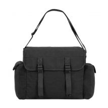 Grande Musette En Coton - Noir - Highlander - Vet Sécurité