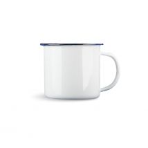 Mug 280ml En émail Blanc - Highlander - Vet Sécurité