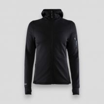 Kurtka z kapturem polartec czarna damska - craft tactical s
