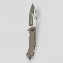 Nóż składany taktyczny g10 (ostrze 8,8cm) - coyote - k25