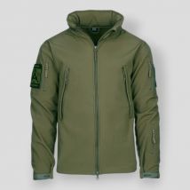 Kurtka bojowa softshell - zielona oliwkowa - 101 inc xl