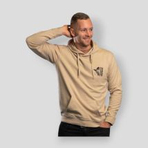 Bluza z haftem troupes aéroportés design - light sand - summit outdoor lifestyle 2xl