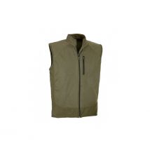 Bodywarmer Polaire Zippé Vert Od - Defcon 5 - Taille Xl - Vet Sécurité