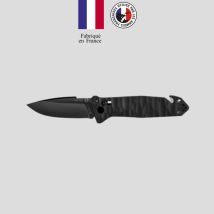 Nóż c.a.c. s200 gładkie rękojeść g10 toksyfikowana - czarny - tb outdoor