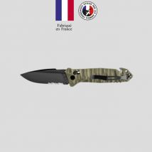 Nóż c.a.c. serration rękojeść toxifie pa6 - khaki - tb outdoor