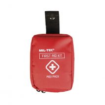 Trousse First Aid Kit Midi Pack Rouge - Miltec - Vet Sécurité