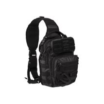Torba na ramię assault 10l - tactical black - mil-tec