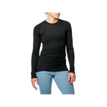 Tee-shirt Manches Longues Crewneck Lite Noir - Woolpower - Taille Xs - Vet Sécurité