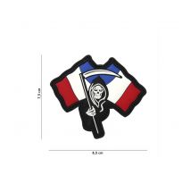 Patch 3d Faucheuse En Pvc - 101 Inc - Vet Sécurité