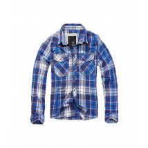 Chemise Flanelle à Carreaux Bleu - Brandit - Taille L - Vet Sécurité