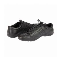 Chaussure Cuir Noire Type Sneakers - Vvs