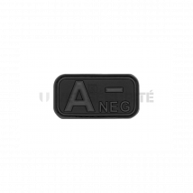 Patch Rectangle Groupe Sanguin A- Blackops - Jtg - Vet Sécurité