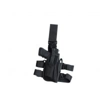 Holster de cuisse tactique - Noir - Kombat Tactical