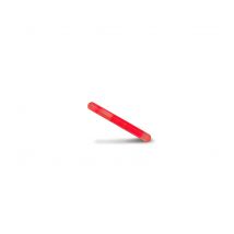 Bâton Lumineux Mini 3.75 Cm - 4 Heures - Rouge - Cyalume