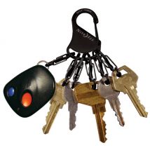 S-biner key rack steel czarny - nite ize