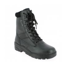 Chaussure Cuir Patrol Boots Noir - Kombat Tactical