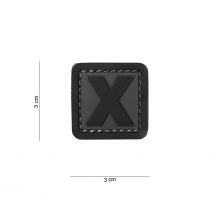 Patch 3d En Pvc Lettre X - 101 Inc - Vet Sécurité
