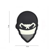Patch 3d Pvc Polish Skull Balaclava Gris - 101 Inc - Vet Sécurité