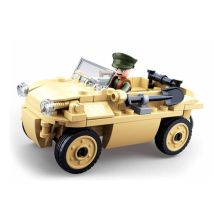 Niemiecki pojazd amfibia vw 82 kübelwagen wwii m38-b0690 - sluban