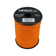 Rouleau De Paracorde 100m - Orange Fluo - Kombat Tactical - Vet Sécurité