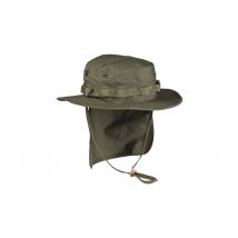 Chapeau Bob Anglais Avec Rabat Nuque Vert - Miltec - Taille S - Vet Sécurité