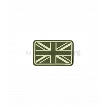 Small Great Britain Flag Rubber Patch Forest - Jtg - Vet Sécurité