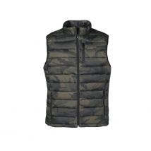 Gilet Matelassé Camo Trek Vert - Percussion - Taille S - Vet Sécurité