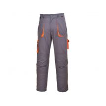 Pantalon De Travail Texo Contrast Gris - Portwest - Taille S - Vet Sécurité
