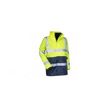 Parka 4 En 1 Prévention Hv Jaune Fluo/marine - Lma - Taille M - Vet Sécurité