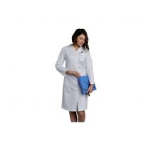 Blouse Blanche Femme Manches Longues Julie - Snv - Taille Xs - Vet Sécurité