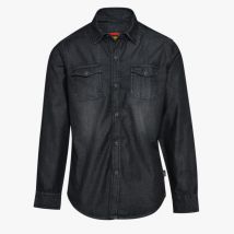 Koszula dżinsowa denim czarna płukana - diadora 2xl