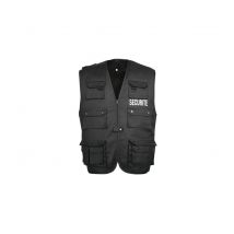 Gilet Reporter Sécurité Noir - Cityguard - Taille S - Vet Sécurité
