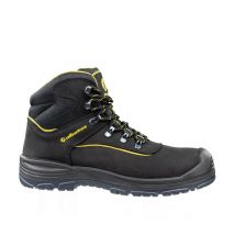 Chaussures De Sécurité Gravel Mid S3 Noir/jaune - Albatros - Taille 47 - Vet Sécurité
