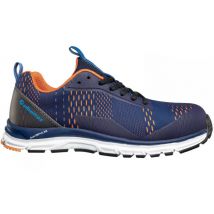 Buty robocze aer55 impulse low s1p esd hro sra niebiesko-pomarańczowe - albatros 39