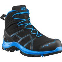 Chaussures De Sécurité Black Eagle Safety 40.1 Mid S3 Noir Et Bleu - Haix - Taille 43 - Vet Sécurité