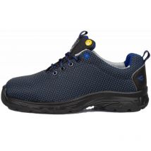 Chaussures De Sécurité Seagull S3 Esd Noir/bleu - Bicap - Taille 40 - Vet Sécurité