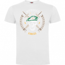Koszulka special forces biała - army design 2xl