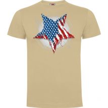 Tee-shirt Etoile Us Sable - Army Design - Taille S - Vet Sécurité