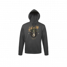 Sweat-shirt Gris Anthracite Liberty Or Death - Army Design - Taille M - Vet Sécurité