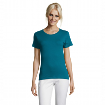 Tee-shirt Femme Regent Bleu Canard - Sol's - Taille L - Vet Sécurité