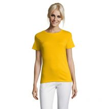 Tee-shirt Femme Regent Jaune - Sol's - Taille Xl - Vet Sécurité