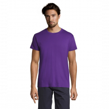 Tee-shirt Regent Violet Fonce - Sol's - Taille Xs - Vet Sécurité